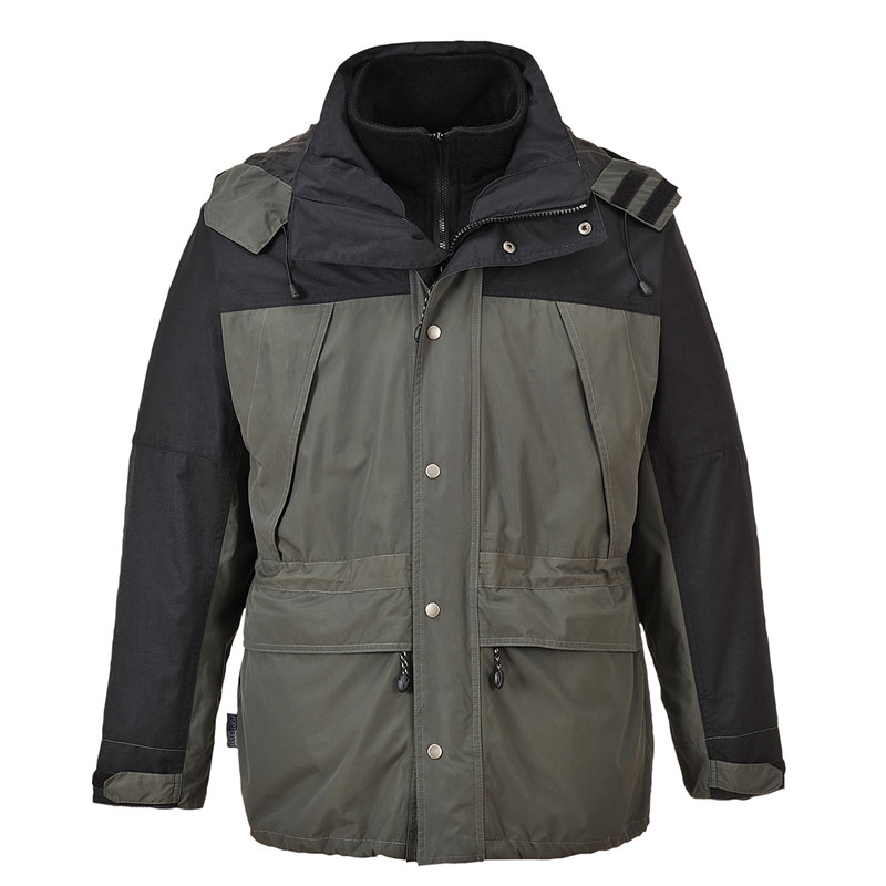 Orkney 3 in 1 Breathable Jacket - Grey - 4XL R