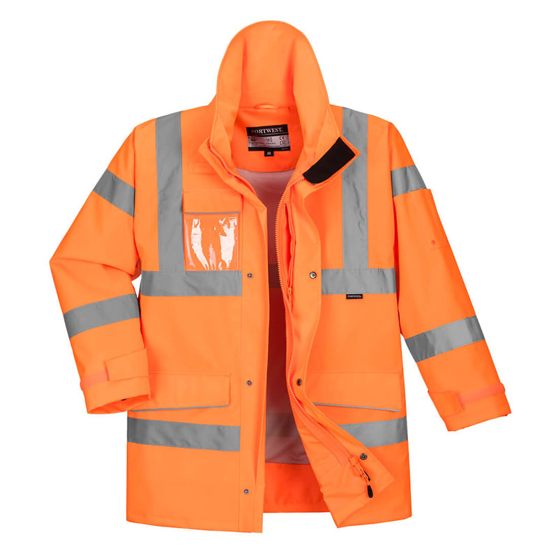 Extreme Parka Jacket - Orange - L R