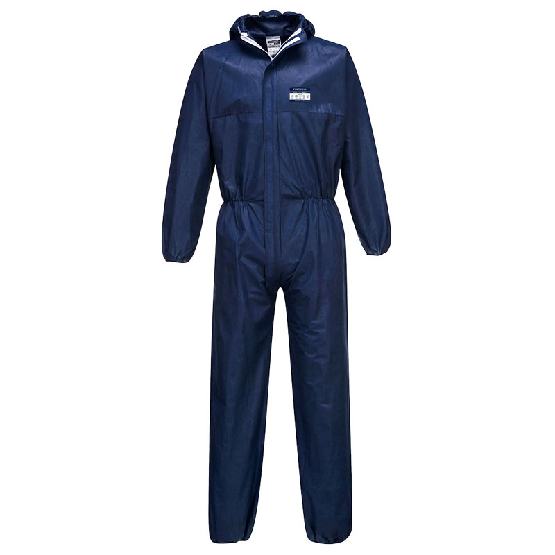 BizTex SMS Coverall Type 5/6 - Navy - L R