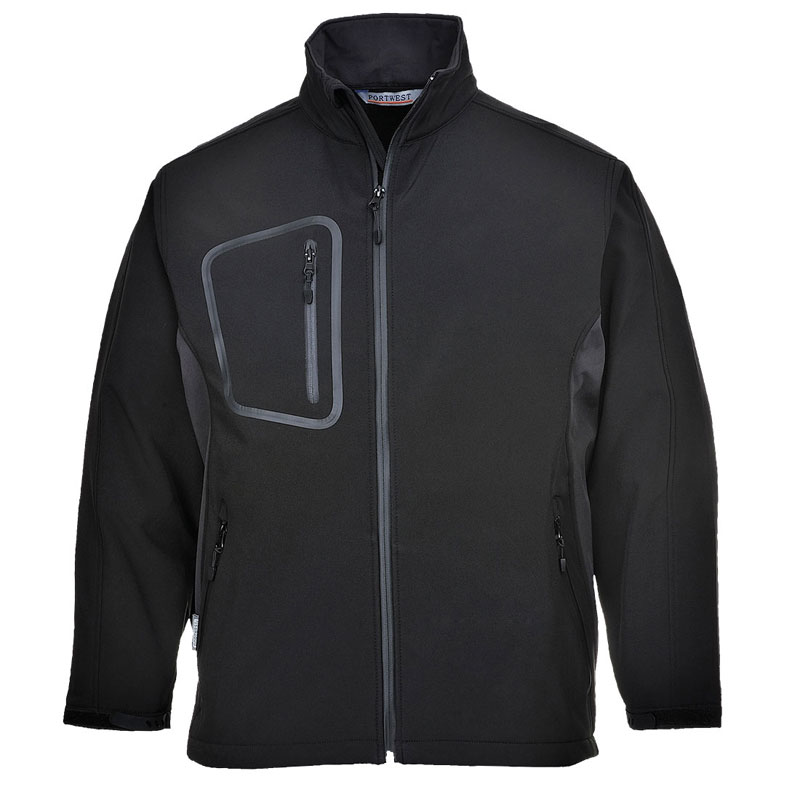 Duo Softshell Jacket (3L) - Black - L R