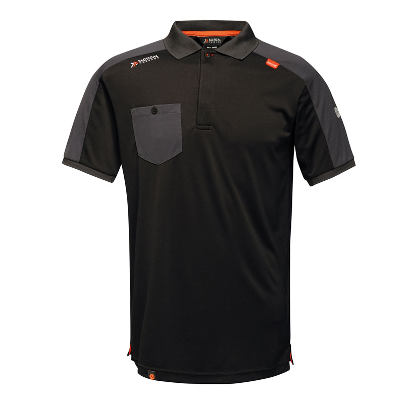 Offensive wicking polo