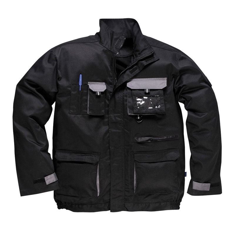 Portwest Texo Contrast Jacket - Black - L R