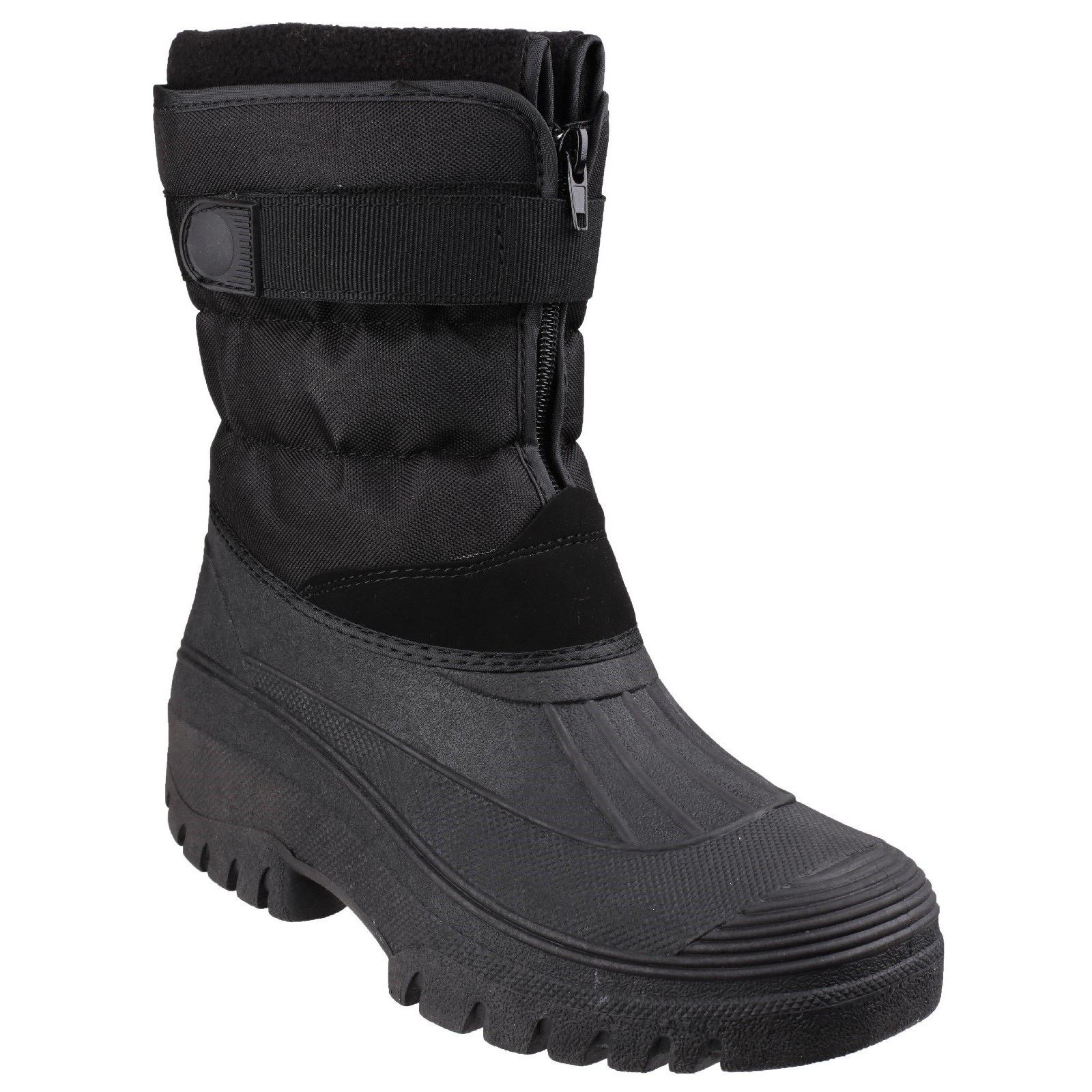 Chase Touch Fastening and Zip up Winter Boot