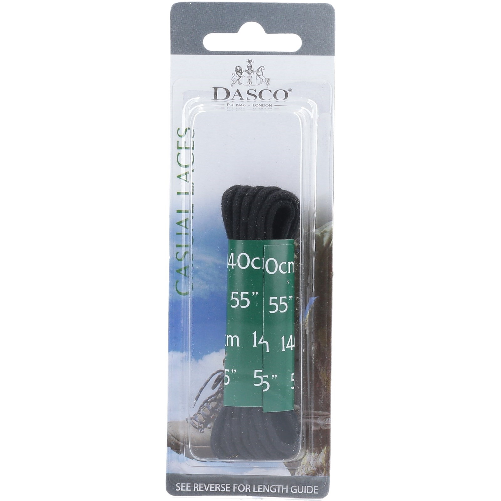 140cm Round Boot Lace 6 Pack