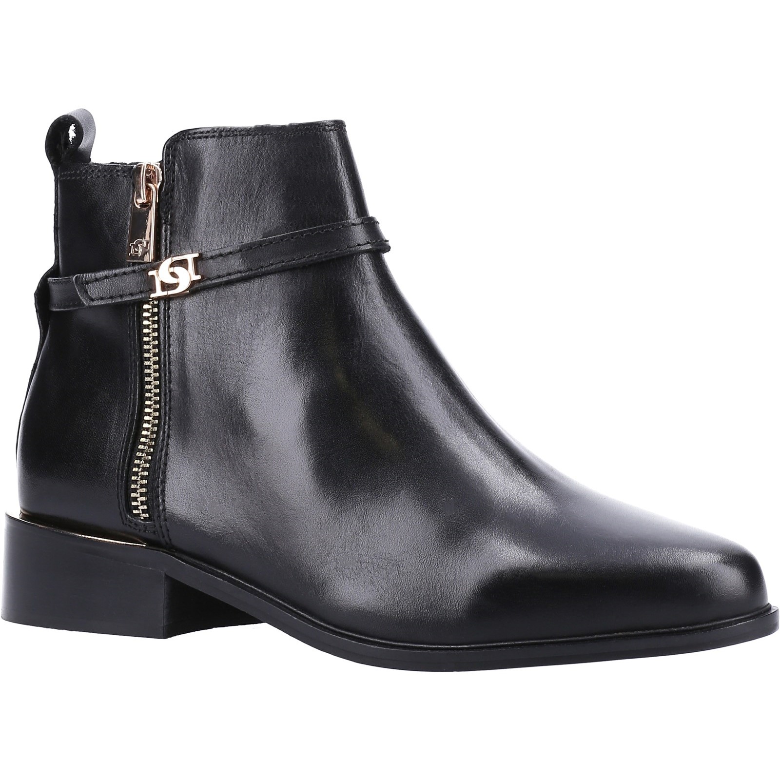 Pap Buckle Trim Ankle Boot